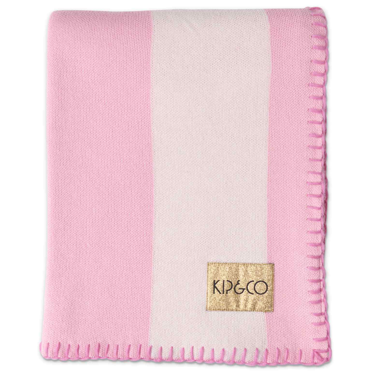 Kip&Co Cotton Candy Cotton Knitted Blanket